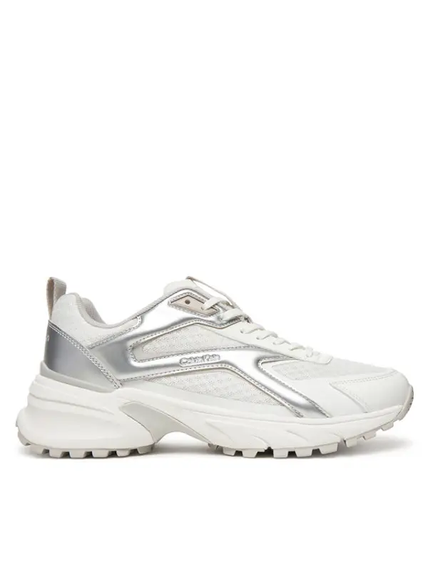 Calvin Klein Calvin Klein Tenisice Hike Run Ckstripe Mesh Met HW0HW03140 Bijela