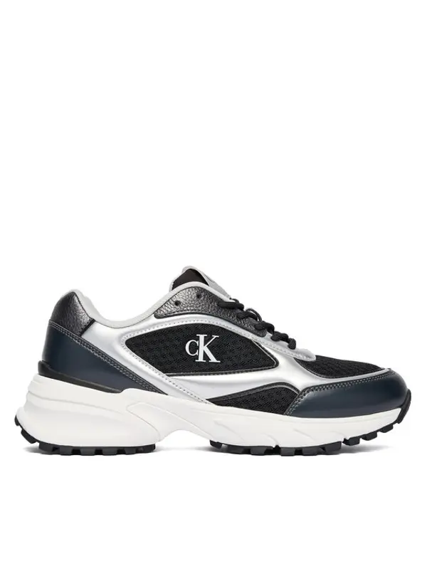 Calvin Klein Calvin Klein Tenisice Hike Runner Lace Up Mesh Mix Met YW0YW02063 Šarena