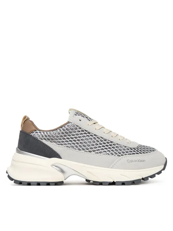 Calvin Klein Calvin Klein Tenisice Hike Runner Lace Up Techmix YW0YW02030 Bež