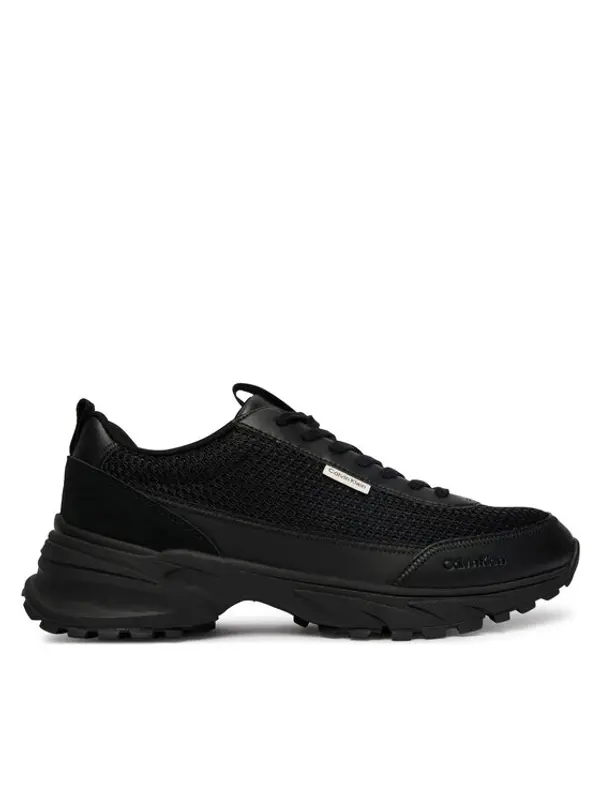Calvin Klein Calvin Klein Tenisice Hike Runner Laceup Mesh HM0HM02240 Crna