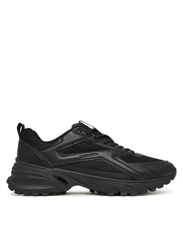 Calvin Klein Calvin Klein Tenisice Hike Runner Laceup Strip M-Lt HM0HM02154 Crna