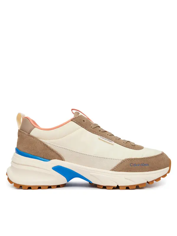 Calvin Klein Calvin Klein Tenisice Hike Runner Nylon Mix HW0HW03279 Smeđa