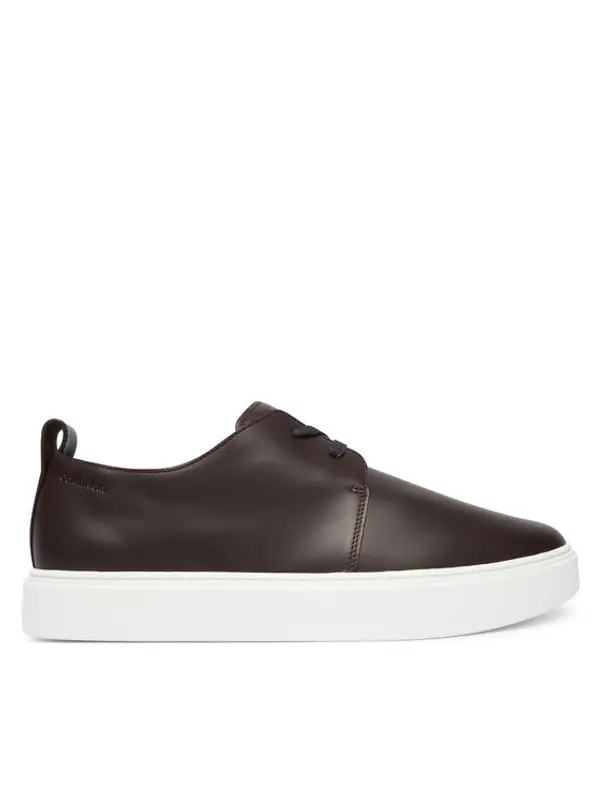 Calvin Klein Calvin Klein Tenisice Hybrid Clean Cup Derby Lth HM0HM02011 Tamnocrvena