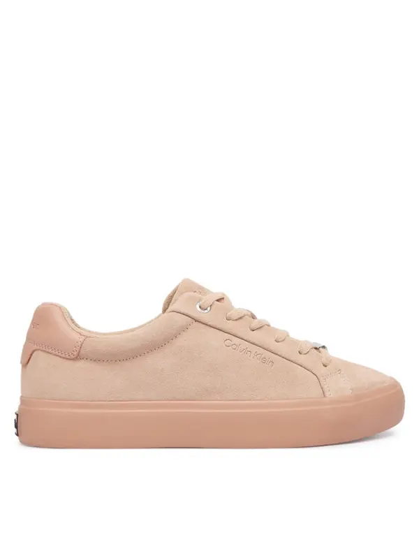 Calvin Klein Calvin Klein Tenisice Lace-Up Sneaker Suede/Wl Ck HW0HW02679 Ružičasta