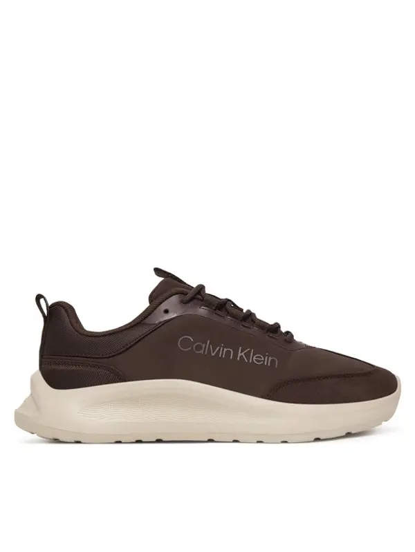 Calvin Klein Calvin Klein Tenisice Light Eva Runner Nyl-Sue HW0HW03149 Smeđa