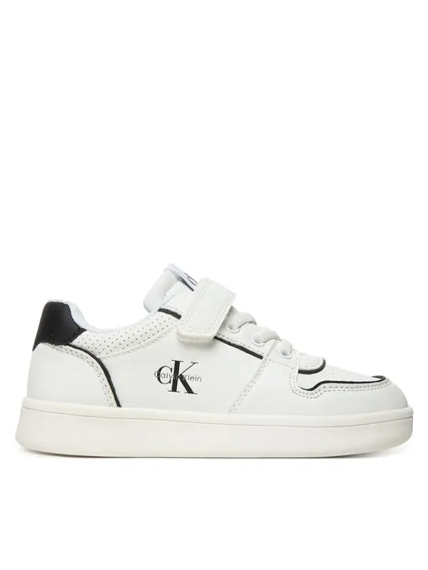 Calvin Klein Calvin Klein Tenisice Low Cut Lace-Up/Velcro V1X9-83278-1355 S Bijela