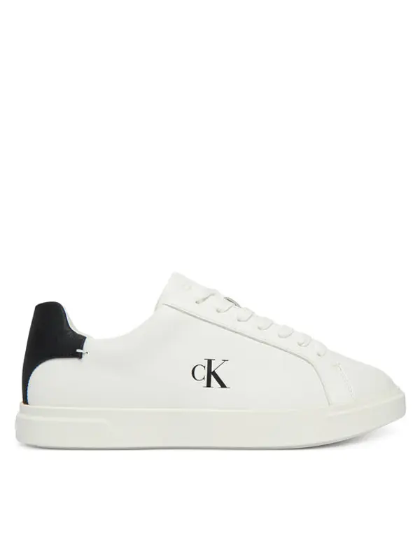 Calvin Klein Calvin Klein Tenisice Low Pro Cup Laceup Lth Moire HW0HW02845 Bijela