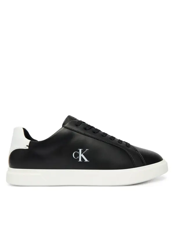 Calvin Klein Calvin Klein Tenisice Low Pro Cup Laceup Lth Moire HW0HW02845 Crna
