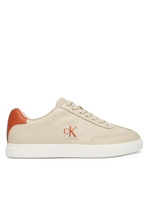 Calvin Klein Calvin Klein Tenisice Low Prof Cupsole Emb Lth HM0HM02124 Bež