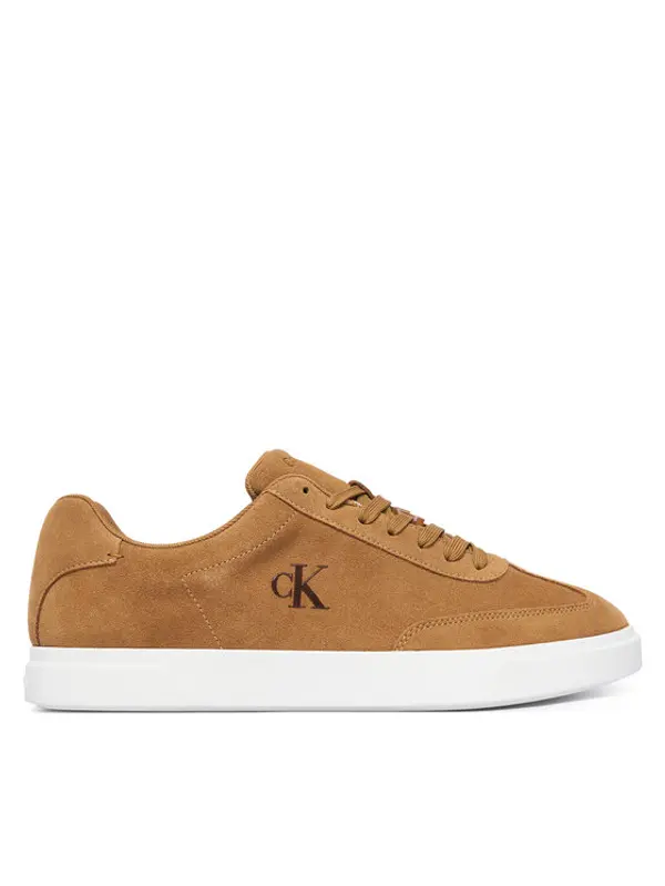 Calvin Klein Calvin Klein Tenisice Low Prof Cupsole Wt Su HM0HM02201 Svijetlo smeđa
