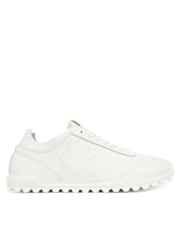 Calvin Klein Calvin Klein Tenisice Low Profile Runner Lth Mg YW0YW02049 Bijela
