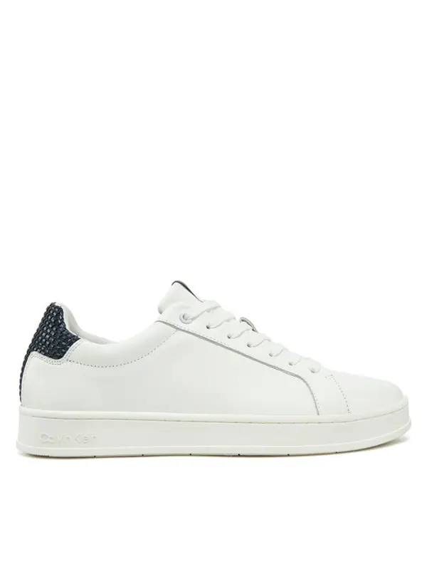 Calvin Klein Calvin Klein Tenisice Low Top Lace Up Woven HM0HM01767 Bijela