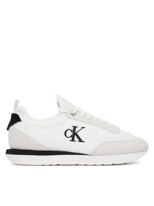Calvin Klein Calvin Klein Tenisice Retro Runner Lace Up Sock YW0YW02060 Bijela
