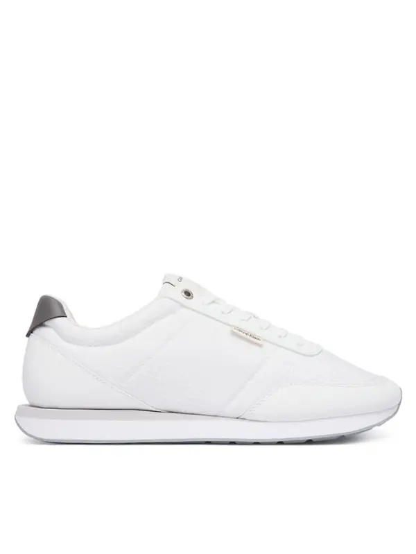 Calvin Klein Calvin Klein Tenisice Retro Runner T Lth Aop Ny HM0HM02213 Bijela