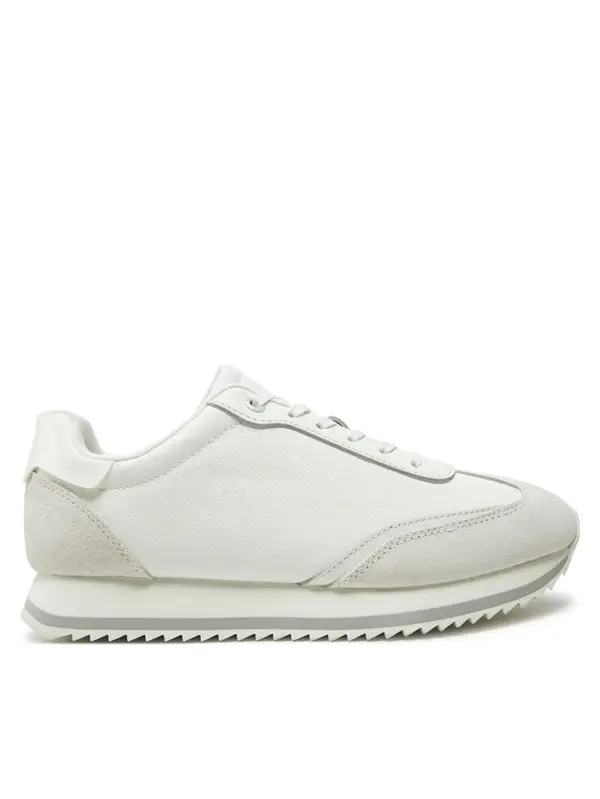 Calvin Klein Calvin Klein Tenisice Runner Lace Up - Mono Mix HW0HW02294 Bijela
