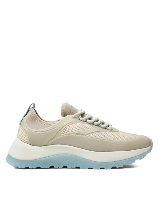 Calvin Klein Calvin Klein Tenisice Runner Lace Up Pearl Mix M HW0HW02079 Bež