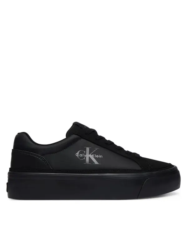 Calvin Klein Calvin Klein Tenisice Vulc Flatf Laceup Ny-Su HW0HW03086 Crna