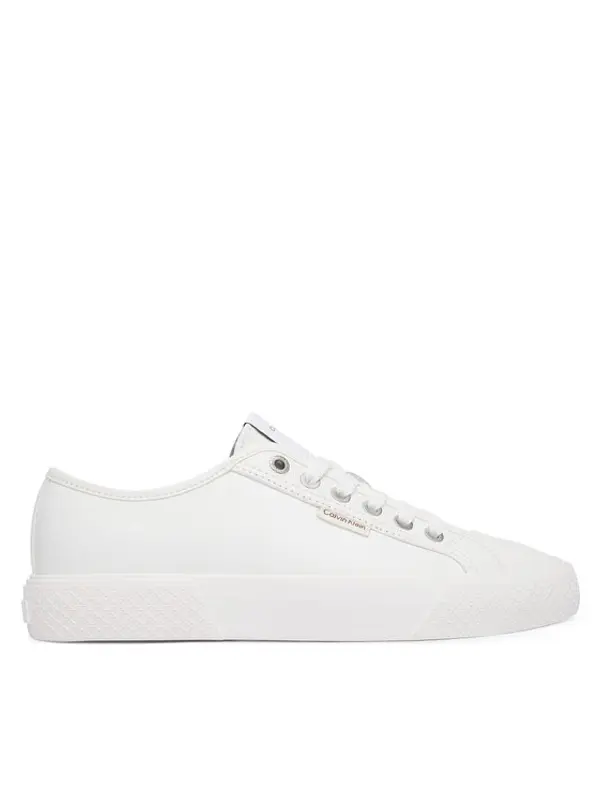 Calvin Klein Calvin Klein Tenisice Vulc Lace Up Low Lth HW0HW03077 Bijela