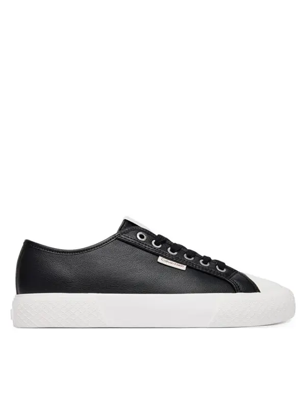Calvin Klein Calvin Klein Tenisice Vulc Lace Up Low Lth HW0HW03077 Crna
