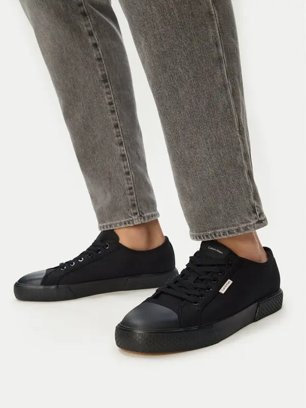 Calvin Klein Calvin Klein Tenisice Vulc Laceup Cv HM0HM02121 Crna