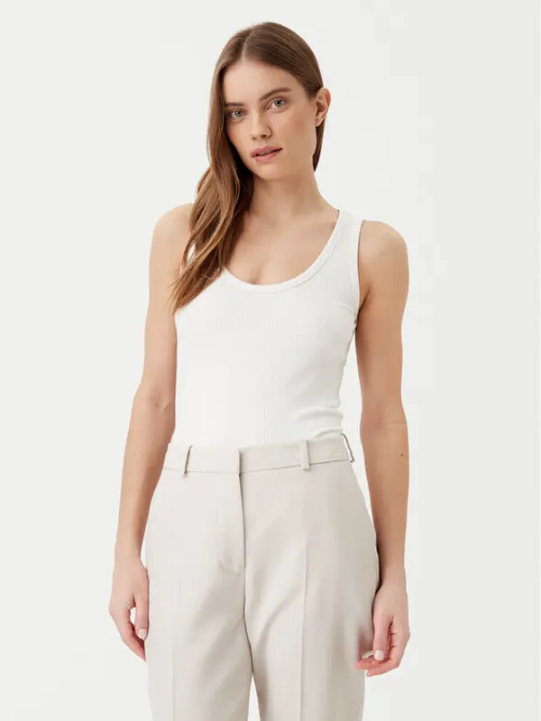 Calvin Klein Calvin Klein Top K20K208246 Bijela Slim Fit