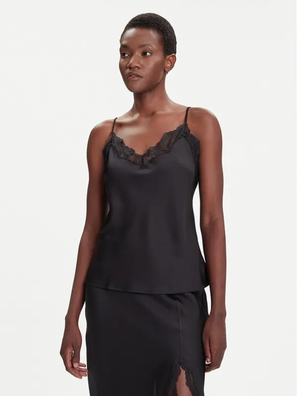 Calvin Klein Calvin Klein Top LV044C101G Crna Regular Fit