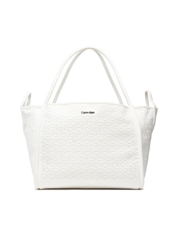 Calvin Klein Calvin Klein Torba Calvin Resort Carry All Bag Mesh K60K609404 Bijela