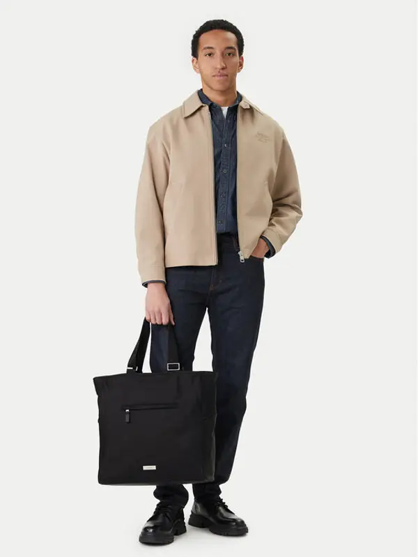 Calvin Klein Calvin Klein Torba Sleek Pocket Tote LV04D3340G Crna