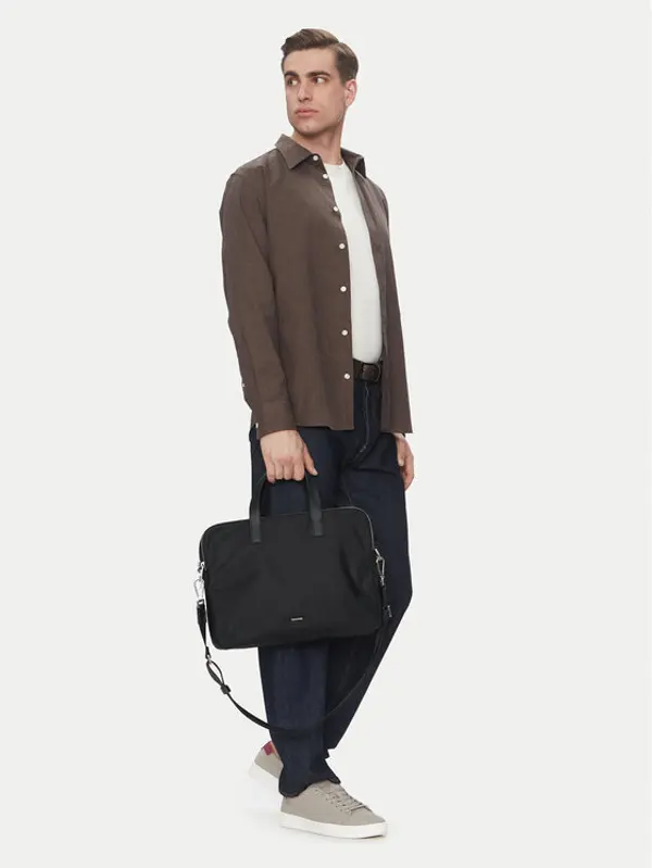 Calvin Klein Calvin Klein Torba za laptop Business Tech 2g Laptop Bag K50K512933 Crna