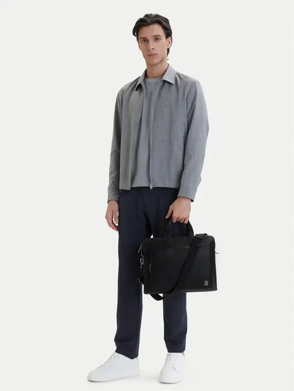 Calvin Klein Calvin Klein Torba za laptop Emblem Hw Commuter LV04D3290G Crna