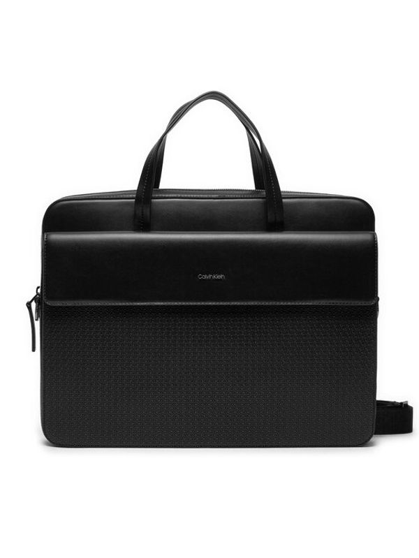Calvin Klein Calvin Klein Torba za laptop Vertical Lines K50K512257 Crna
