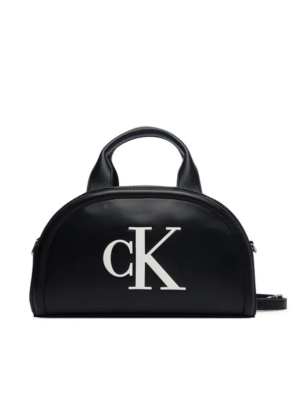 Calvin Klein Calvin Klein Torbica Bold Ck Dome Crossbody LV04F3895G Crna