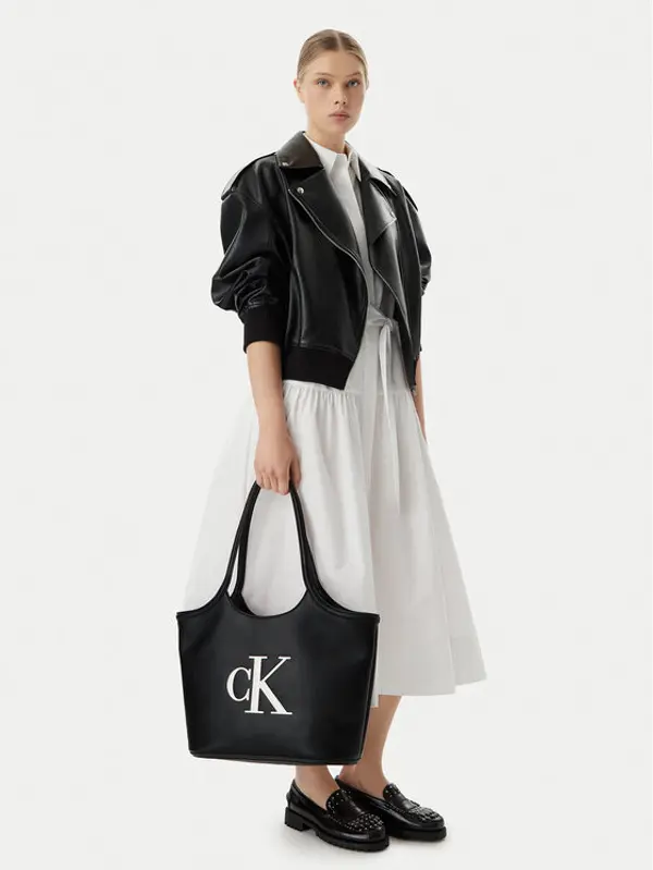 Calvin Klein Calvin Klein Torbica Bold Ck LV04F3562G Crna