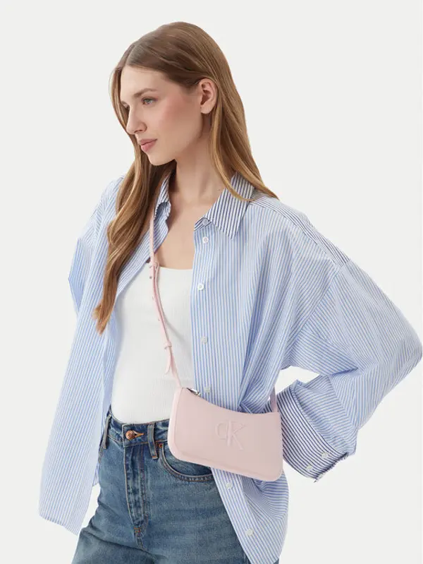 Calvin Klein Calvin Klein Torbica Bold Ck Mini Bag LV04F1125G Ružičasta