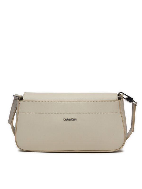Calvin Klein Calvin Klein Torbica Business Shoulder Bag_Saffiano K60K611680 Écru