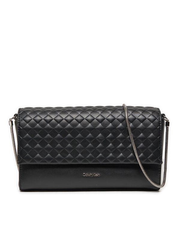 Calvin Klein Calvin Klein Torbica Calvin Mini Quilt Mini Crossbody K60K611990 Crna
