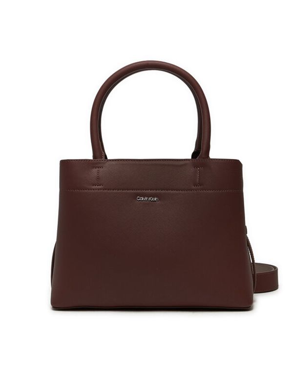Calvin Klein Calvin Klein Torbica Ck Business Medium Tote_Saffiano K60K612572 Smeđa