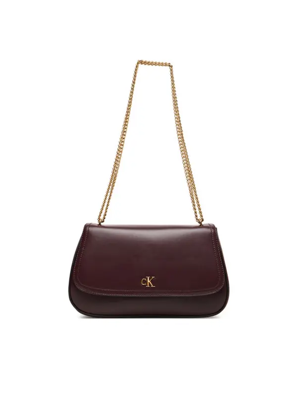 Calvin Klein Calvin Klein Torbica Ck Convertible Chain Medium Bag LV04F3171G Tamnocrvena