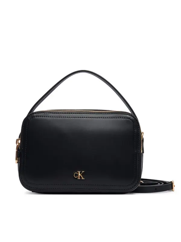 Calvin Klein Calvin Klein Torbica Ck Hardware Camera Bag LV04F3678G Crna
