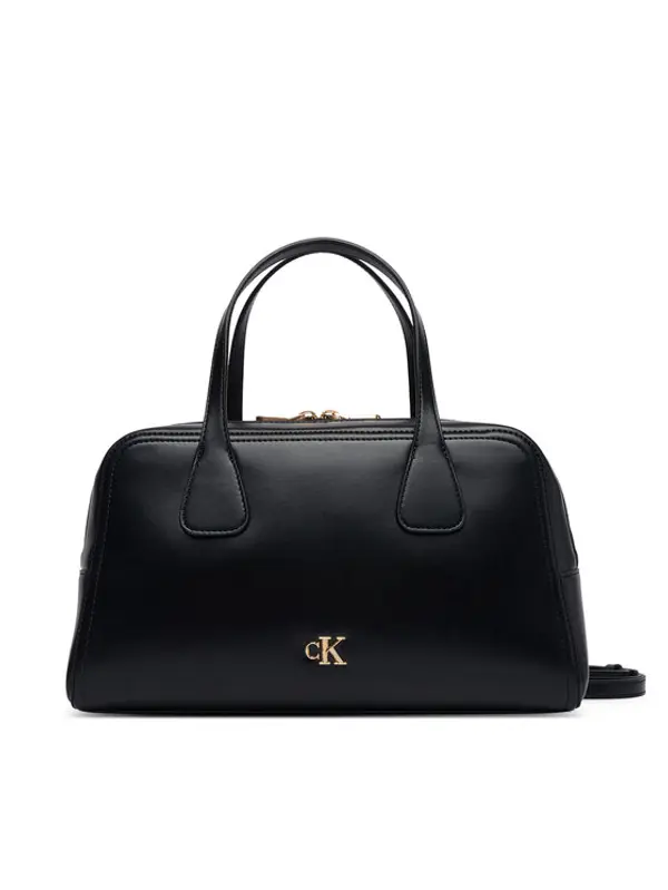 Calvin Klein Calvin Klein Torbica Ck Medium Bowling Bag LV04F3610G Crna