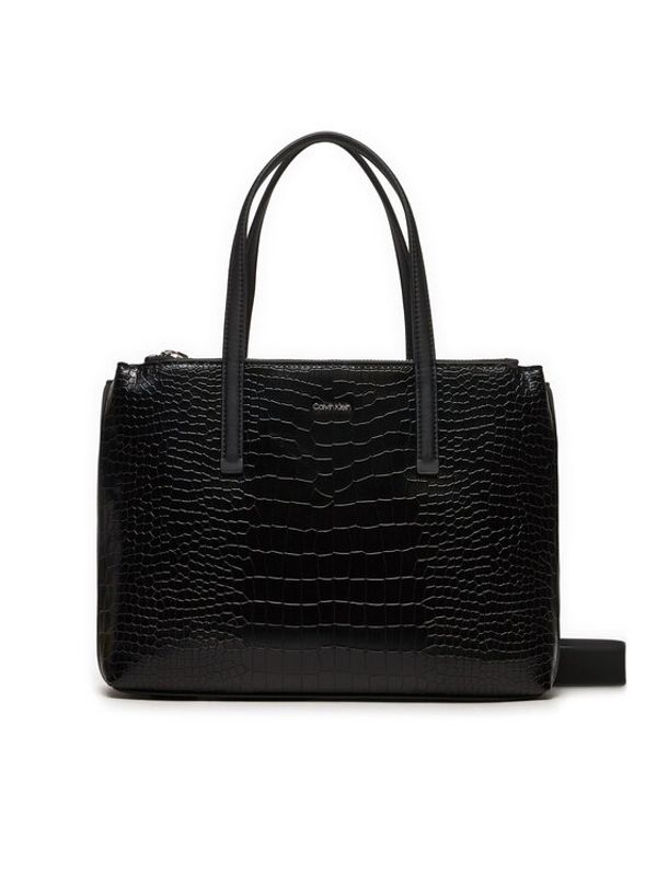 Calvin Klein Calvin Klein Torbica Ck Must Medium Tote K60K612348 Crna