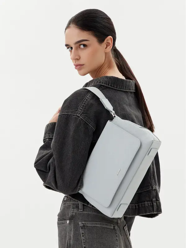 Calvin Klein Calvin Klein Torbica Ck Must Satchel_Mono K60K613181 Siva