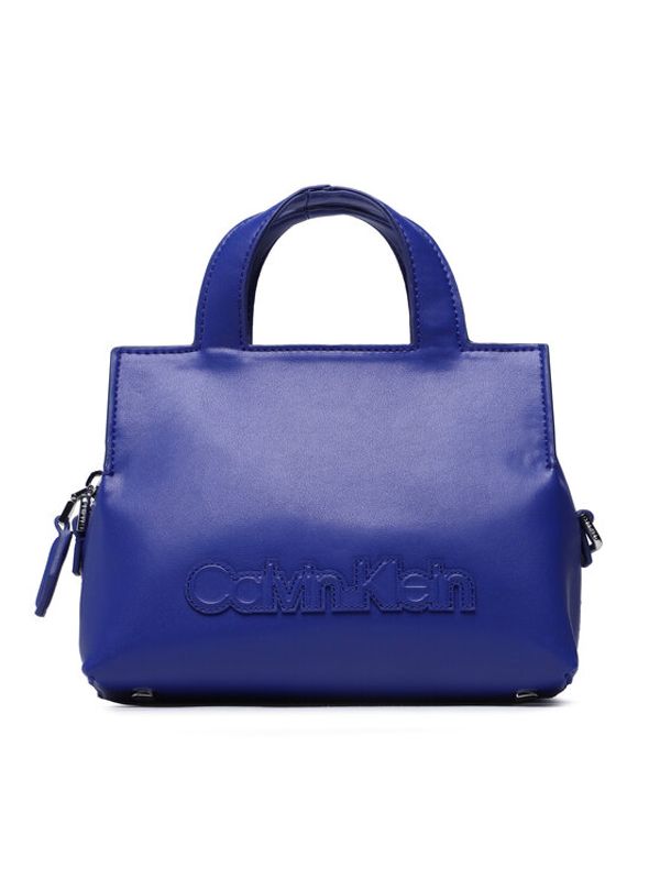 Calvin Klein Calvin Klein Torbica Ck Neat Tote Sm K60K610443 Tamnoplava