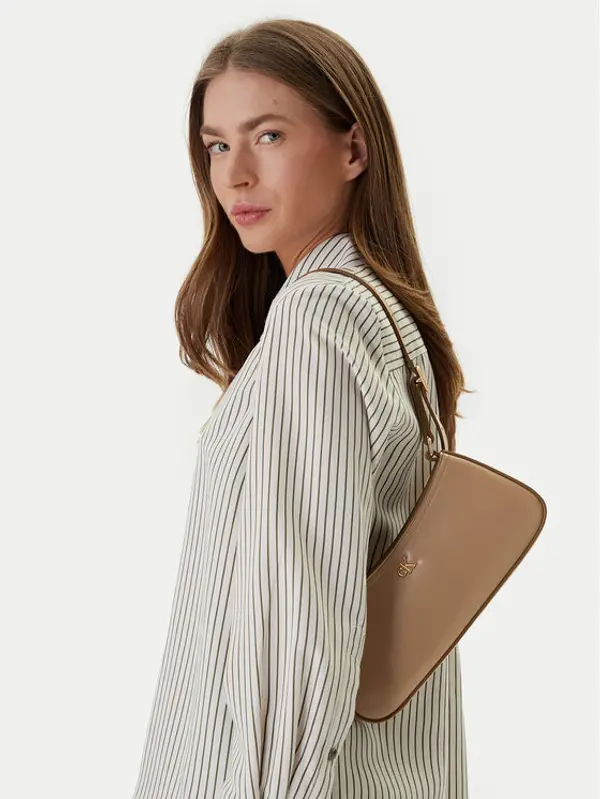 Calvin Klein Calvin Klein Torbica Ck Small Shoulder Bag LV04F3170G Bež