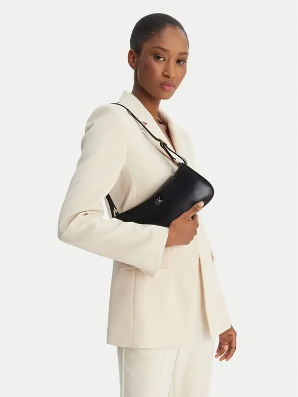 Calvin Klein Calvin Klein Torbica Ck Small Shoulder Bag LV04F3170G Crna