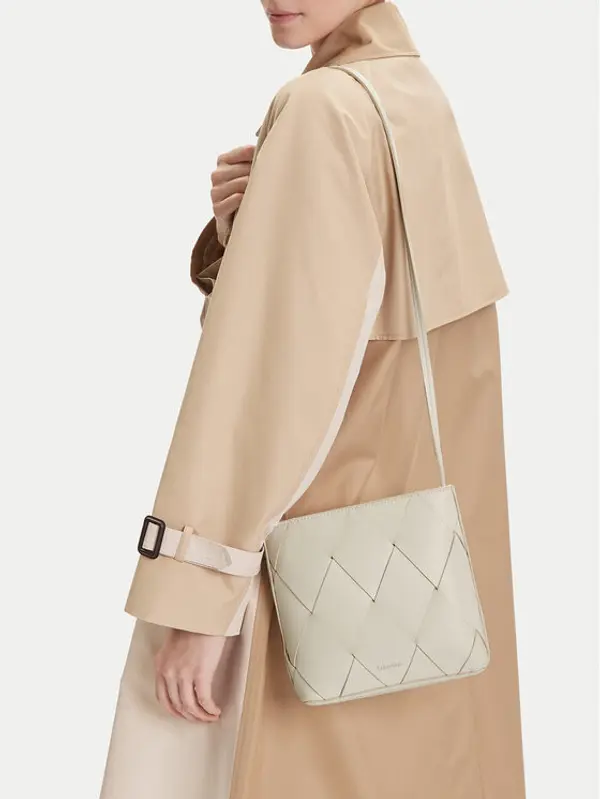 Calvin Klein Calvin Klein Torbica Ck Woven Square Crossbody K60K612991 Bijela
