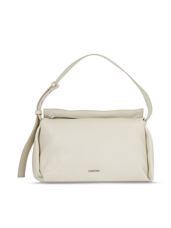Calvin Klein Calvin Klein Torbica Elevated Soft Shoulder Bag Sm K60K610756 Écru