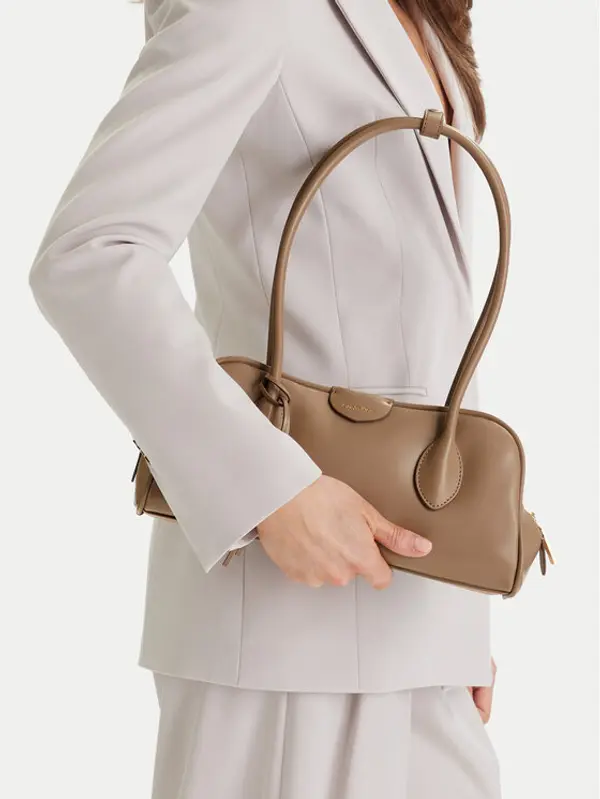 Calvin Klein Calvin Klein Torbica Emblem Trio Shoulder Bag LV04F3369G Bež