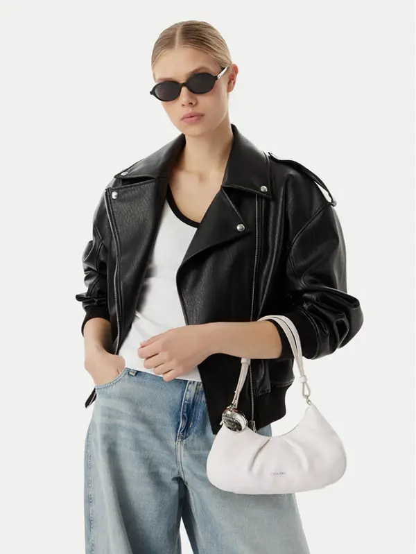Calvin Klein Calvin Klein Torbica Engraved Hw LV04F3554G Bijela