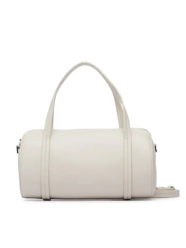 Calvin Klein Calvin Klein Torbica Foil Logo Small Duffle Bag LV04F3663G Krem